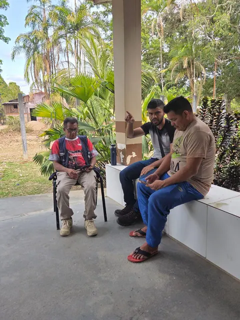Acompanhamento do uso do aplicativo por participantes
